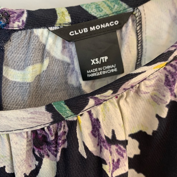 Club Monaco Sundith Cold Shoulder Top - Picture 4 of 6